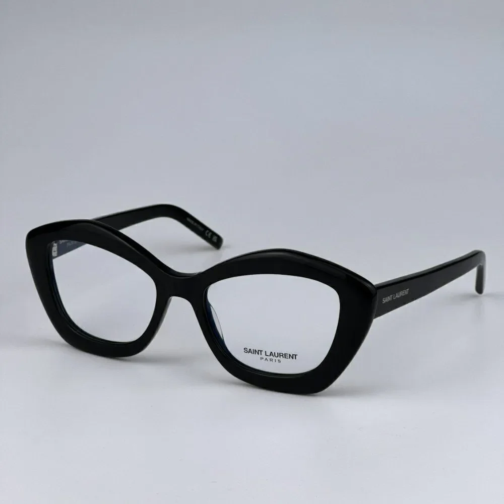 NEW Saint Laurent SL68 OPT 001 Black Cat Eye Women Eyeglasses